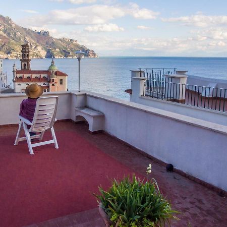 Casa Almagio - Atrani Amalfi Coast - Terrace & Seaview Lägenhet Exteriör bild