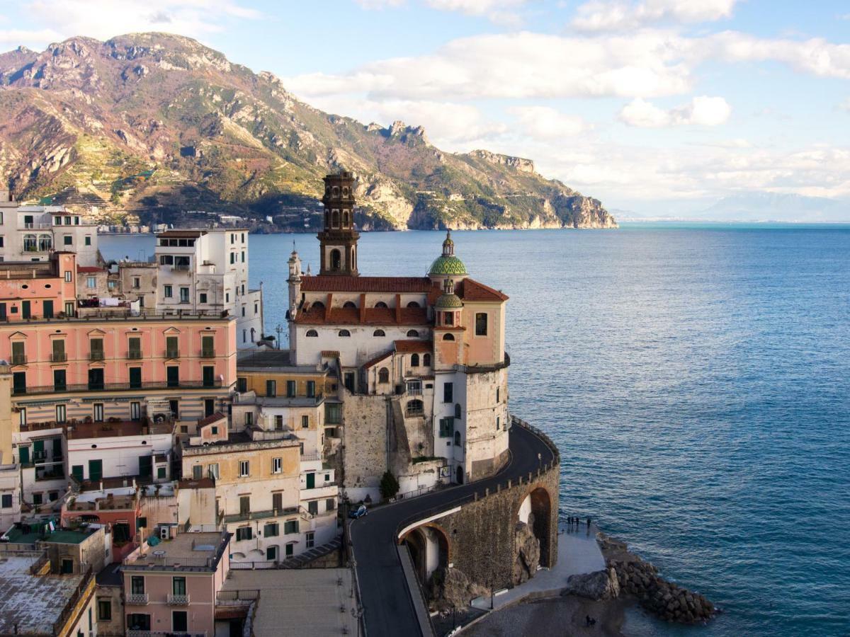 Casa Almagio - Atrani Amalfi Coast - Terrace & Seaview Lägenhet Exteriör bild